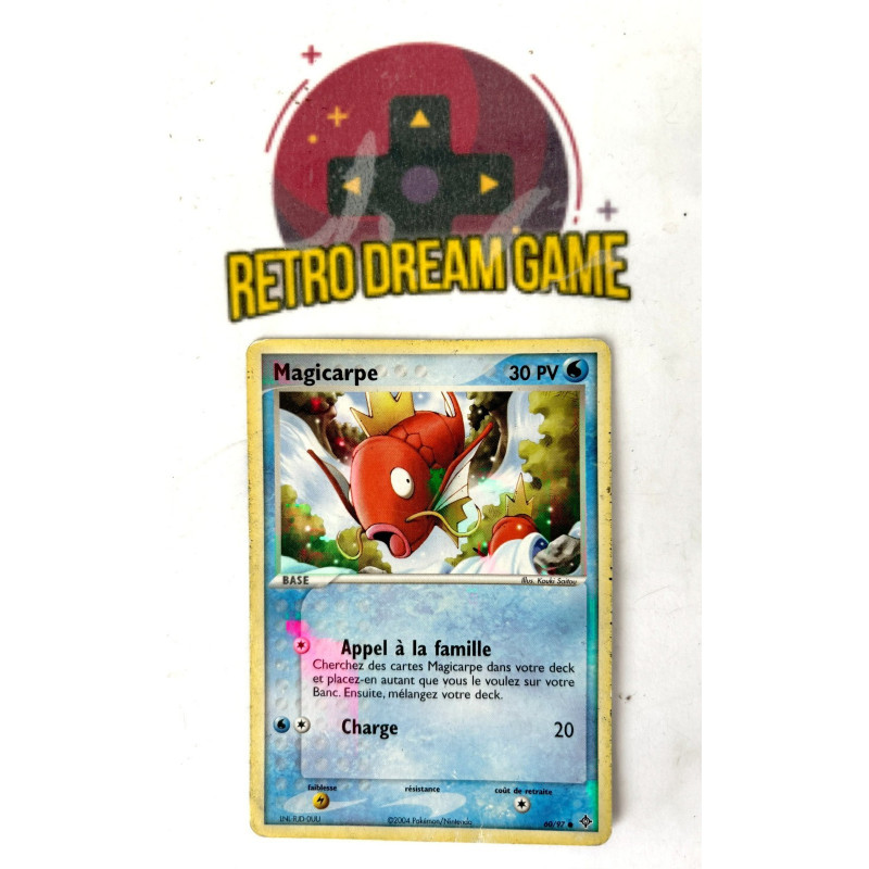 Nintendo Pokémon JCC Magicarpe EX Dragons  (60/97)