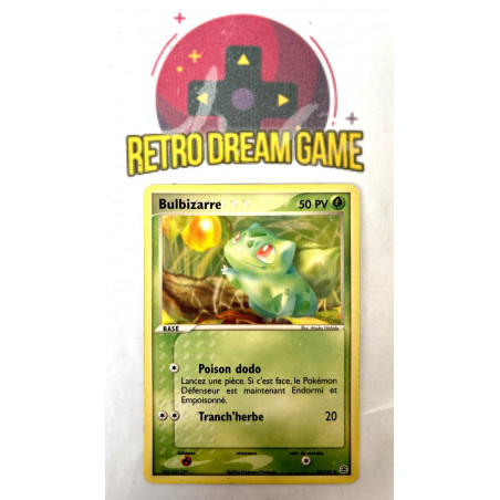 Nintendo Pokémon JCC Bulbizarre EX rouge feu et vert feuille  (54/112)