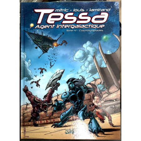 BD Tessa agent intergalactique tome4 Cosmolympiade