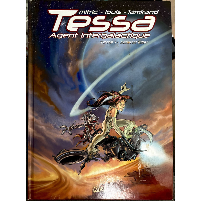 BD Tessa agent intergalactique tome1 Sideral killer