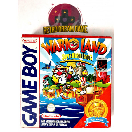 Super mario land 3 Wario land pour Game Boy