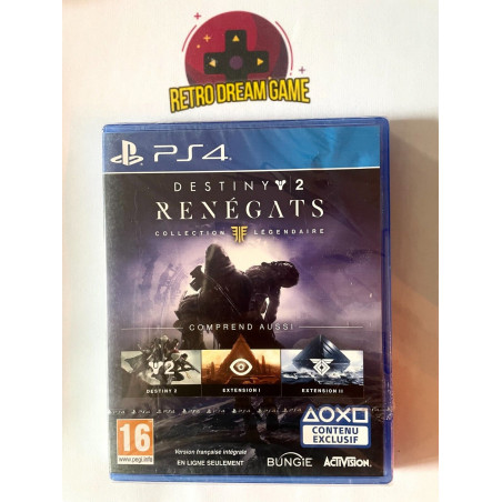 Jeux Destiny 2 renegats pour Playstation 4