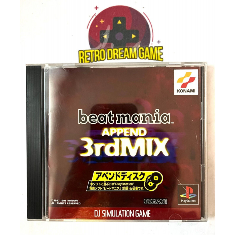 Beatmania append 3rd mix pour Playstation version japonaise