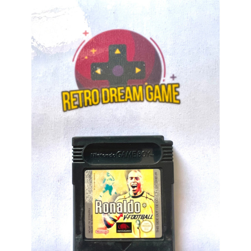 Ronaldo v-football sur Game Boy color
