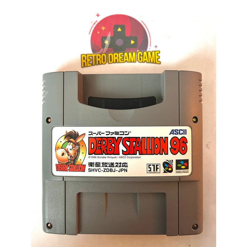Derby stallion 96 version japonaise pour Super nintendo Derby stallion 96 version japonaise pour Super nintendo