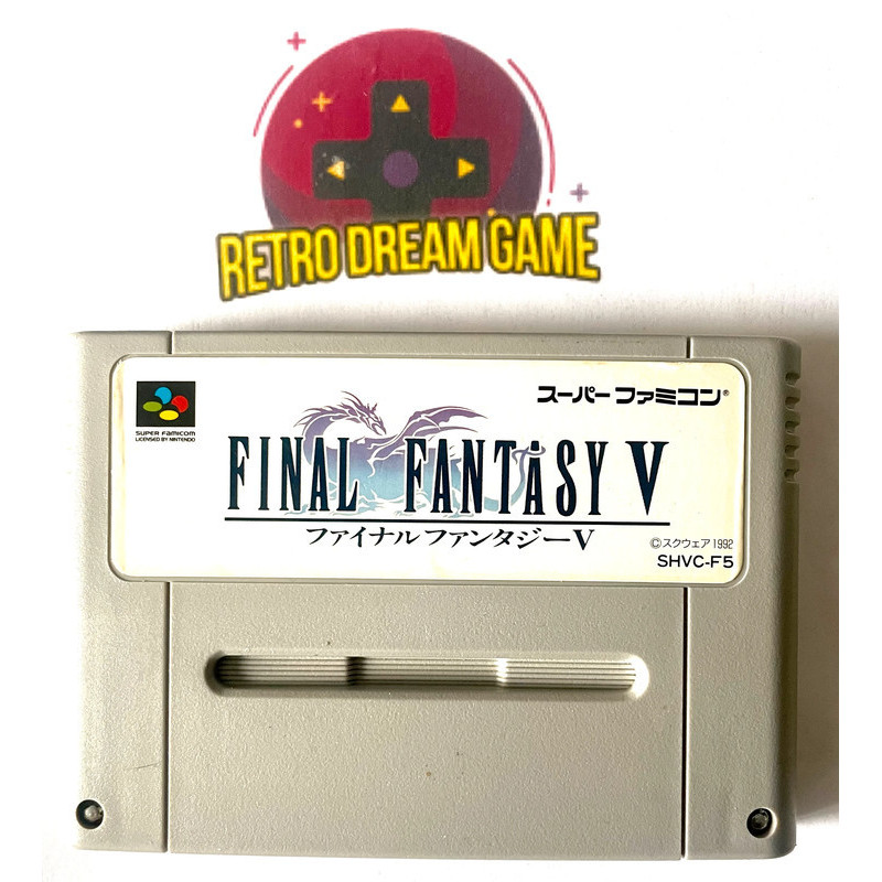 Final fantasy 5 version japonaise pour Super nes
