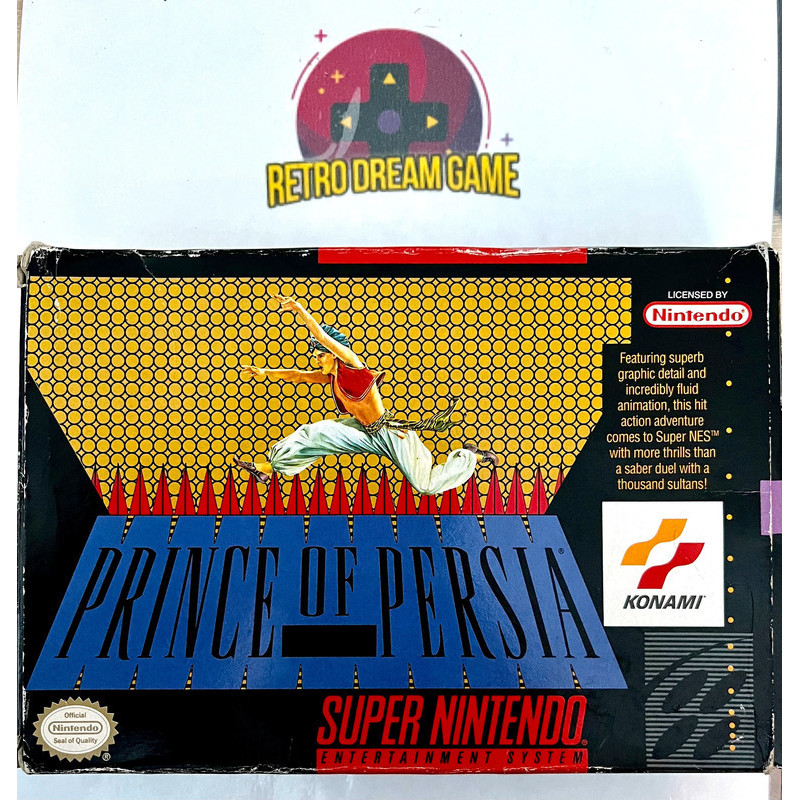 Prince of persia pour Super nes