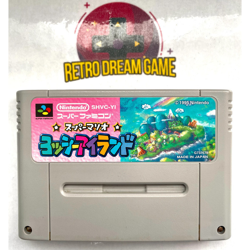 Super mario world 2 Yoshi island version japonaise pour Super nes