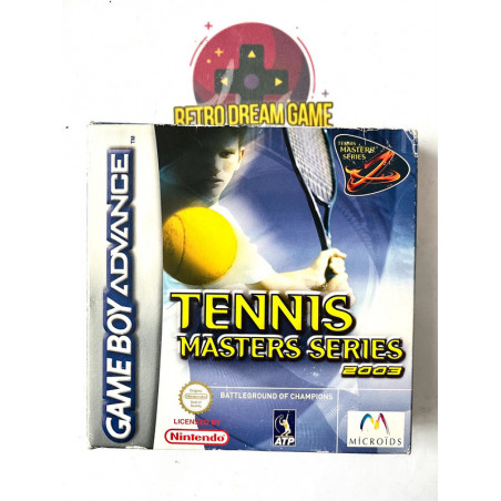 Tennis master 2003 pour game boy advance