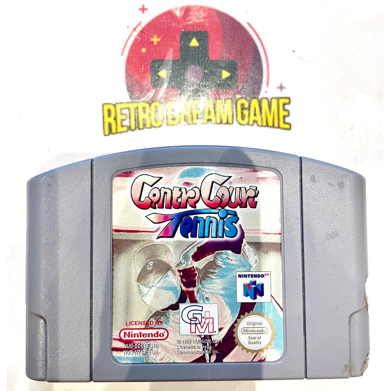 Centre court tennis pour Nintendo 64