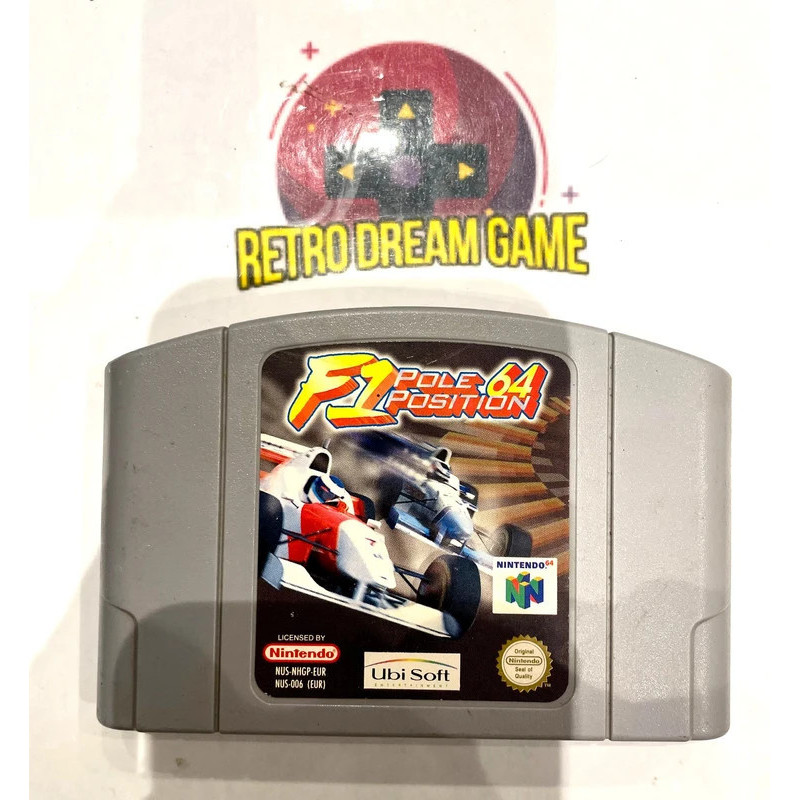 F1 pole position pour Nintendo 64