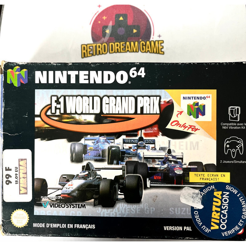 F1 World grand prix pour Nintendo 64 F1 World grand prix pour Nintendo 64
