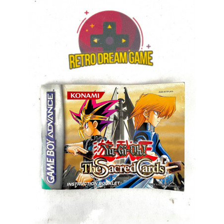 Notice Yu gi oh the sacred card pour Game boy advance