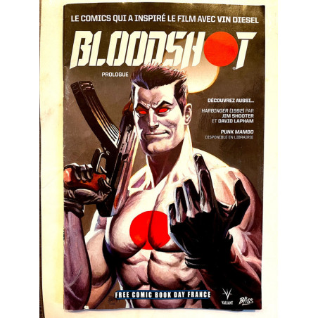 Comic Bloodshot Free comics book day