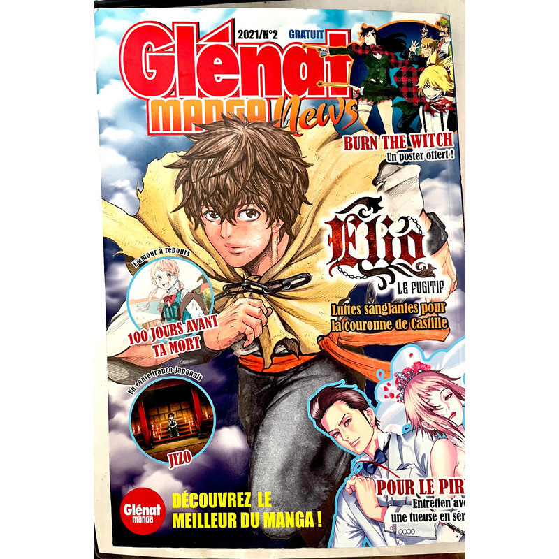 Glenat manga news 2