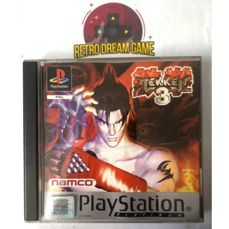 Tekken 3 version platinum pour Playstation