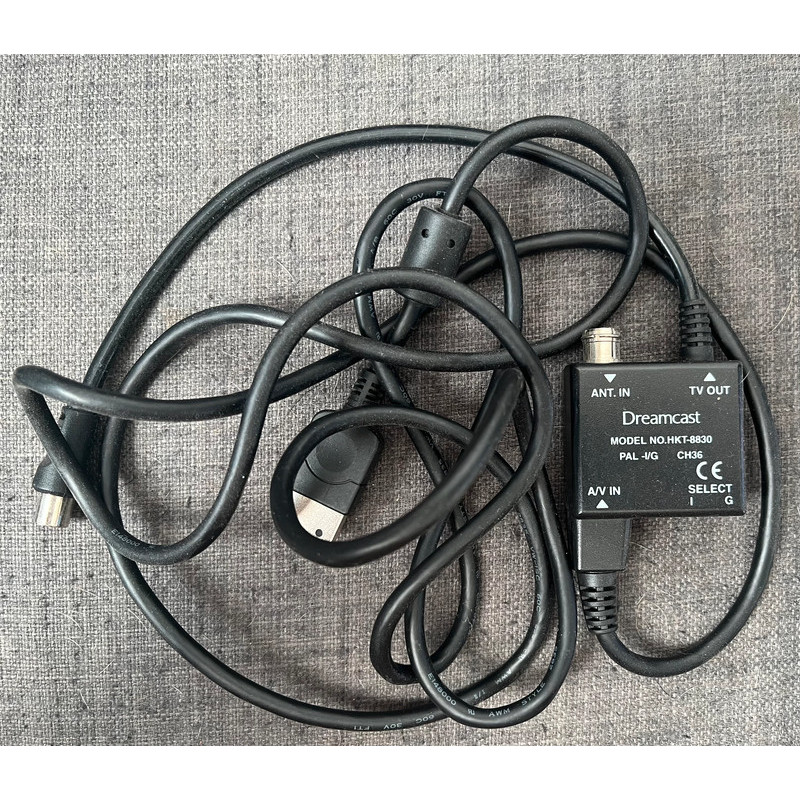 Cable video antenne pour Dreamcast
