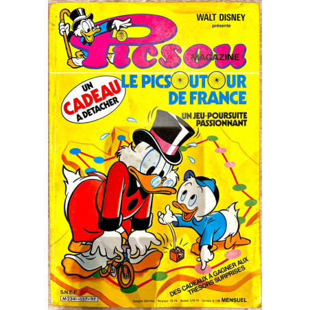 Comics Picsou magazine 137