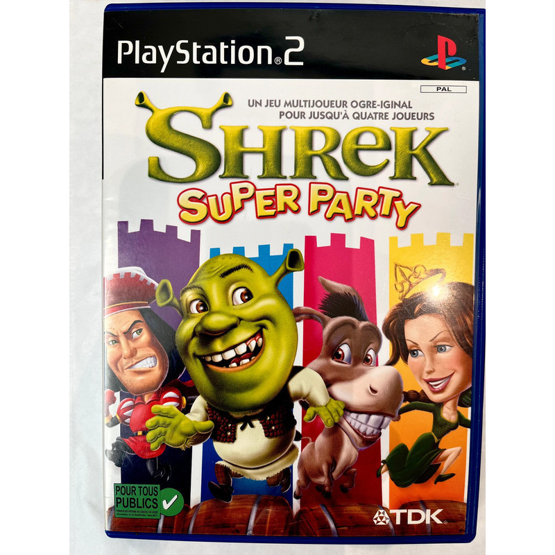 Shrek super party pour PS2 Shrek super party pour PS2