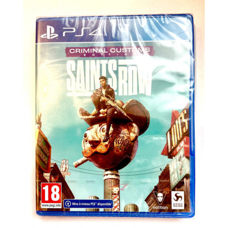 Saints row criminal custom edition pour Playstation 4