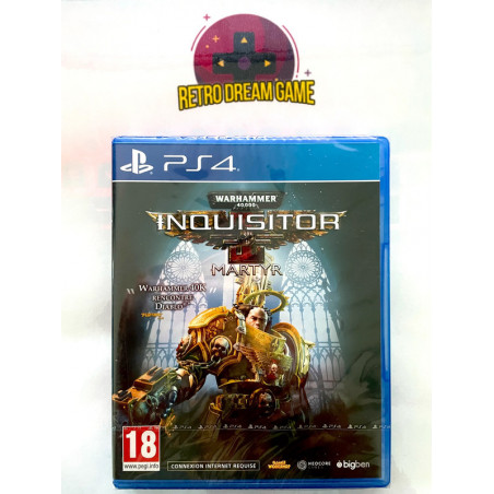 Warhammer 40000 inquisitor martyr pour Playstation 4