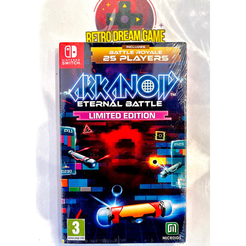 Arkanoid eternal battle limited edition pour switch