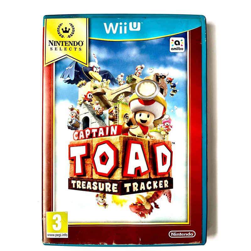 Captain toad treasure tracker  version nintendo select pour WIIU
