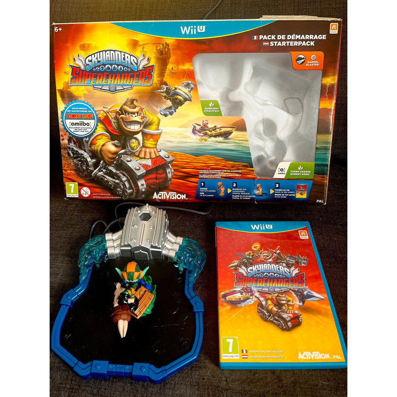 Skylanders super chargers en boite pour WIIU