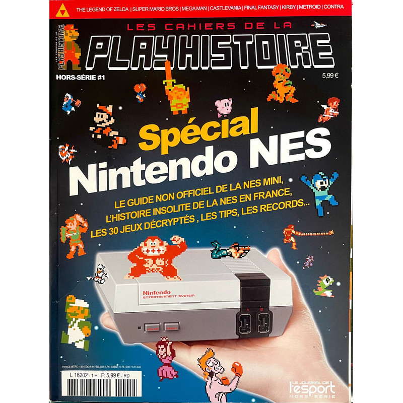 Magazine de jeux video les cahiers de la playhistoire hs1 special Nintendo Nes