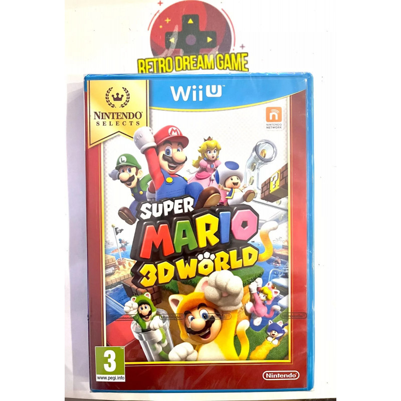 Super mario 3d worlds Nintendo selects pour WIIU Super mario 3d worlds Nintendo selects pour WIIU