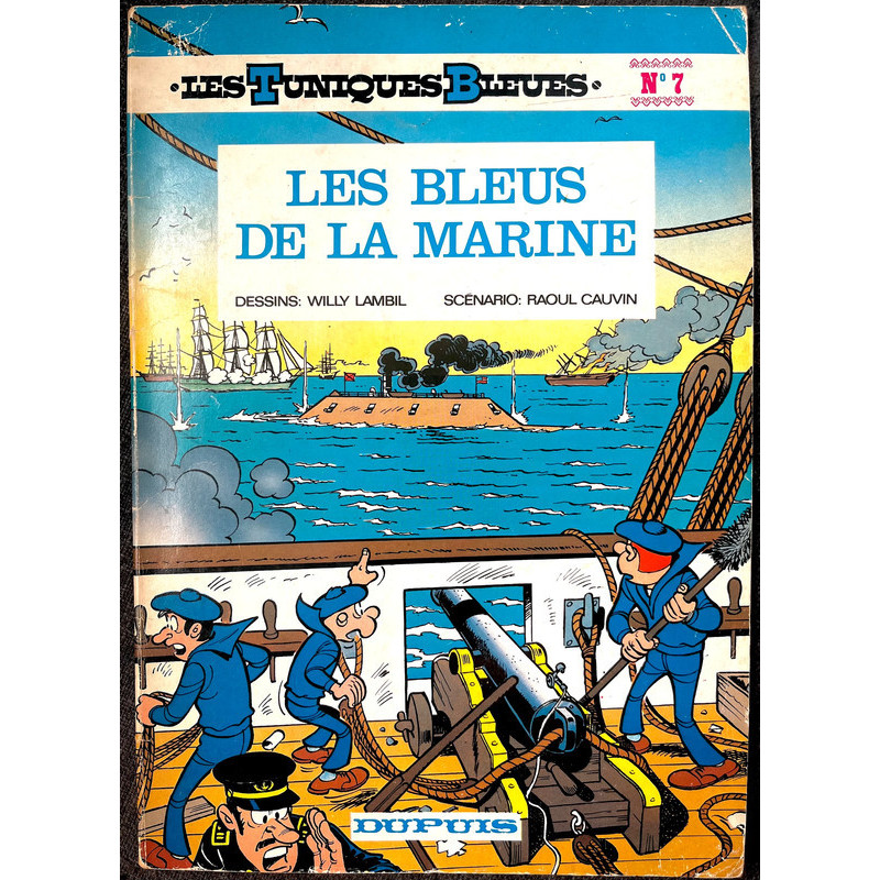 BD Les tuniques bleus les bleues de la marine