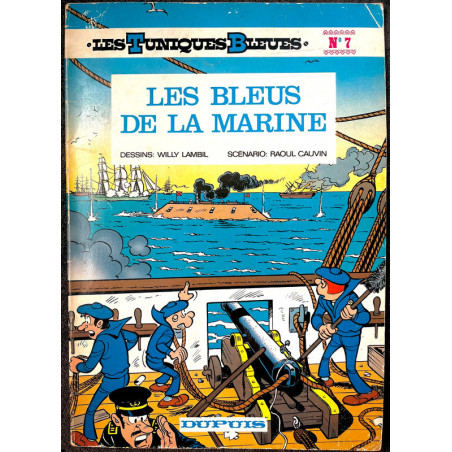 BD Les tuniques bleus les bleues de la marine