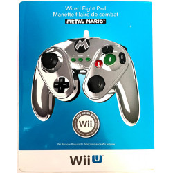 Manette de combat Metal mario de la marque PDP pour Wii u