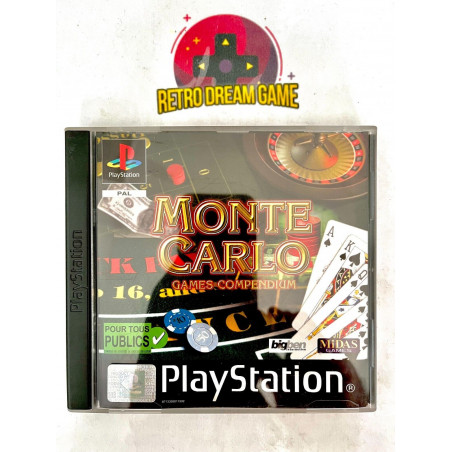 Monte carlo games Compendum pour Playstation