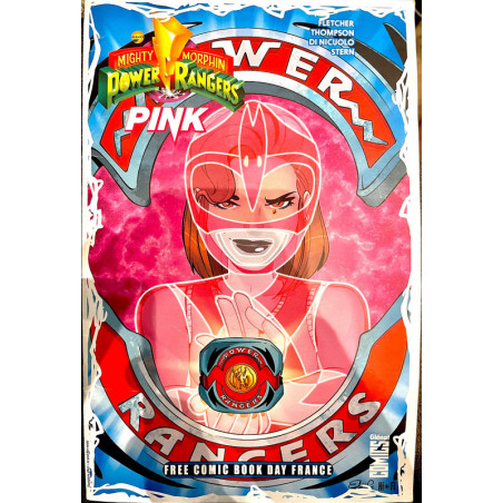 Comic Mighty morpin power rangers Pink