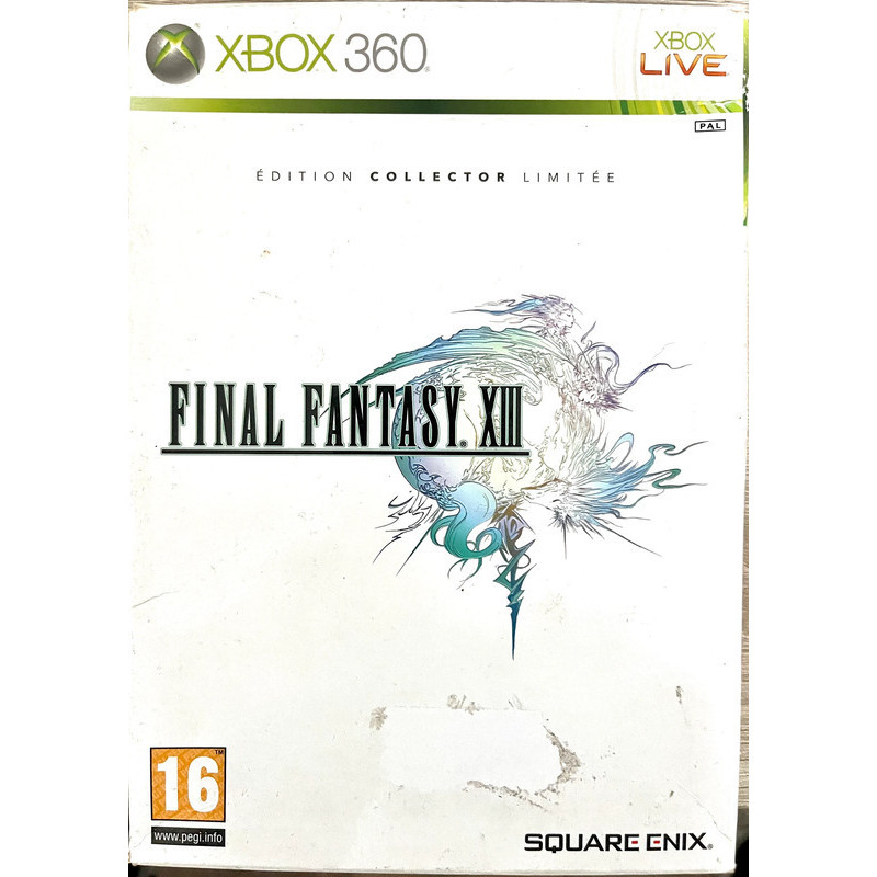 Final fantasy XIII edition collector limitée pour 360