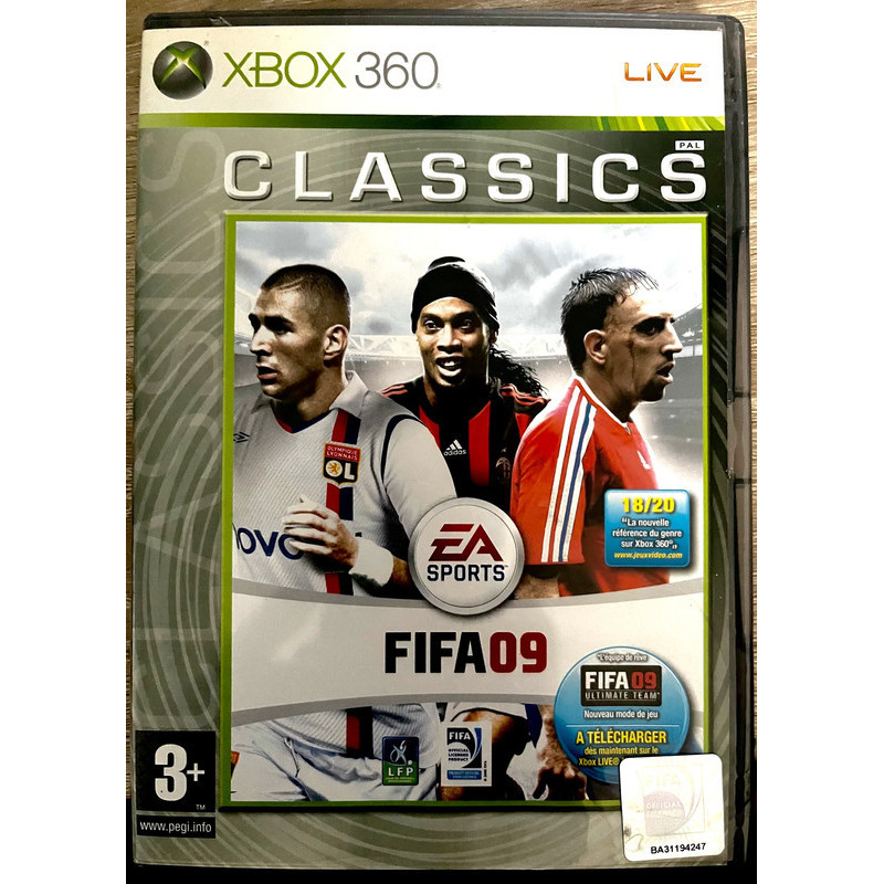 Fifa 09 pour 360