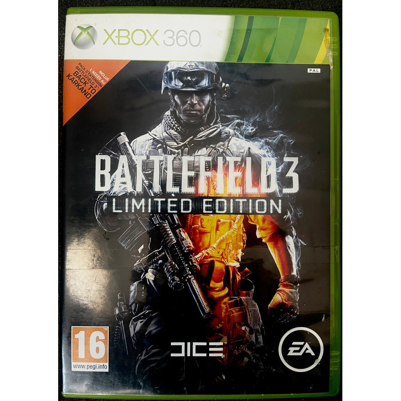 Battlefield 3 limited edition pour 360