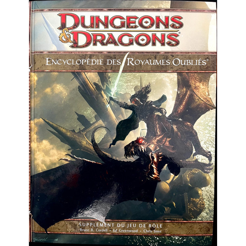 Encyclopedie des royaumes oubliés Dungeons & dragons 4 eme edition