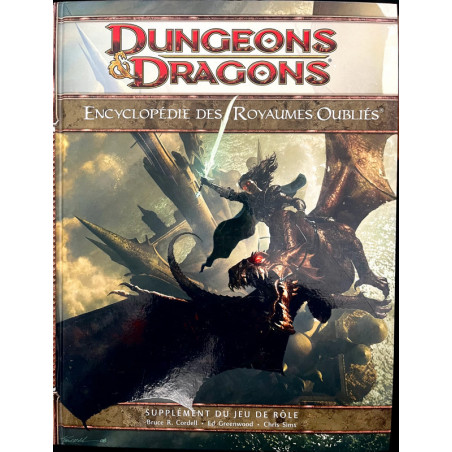 Encyclopedie des royaumes oubliés Dungeons & dragons 4 eme edition