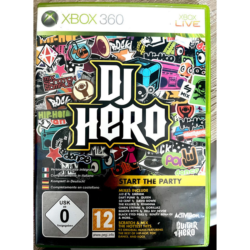 DJ hero pour 360