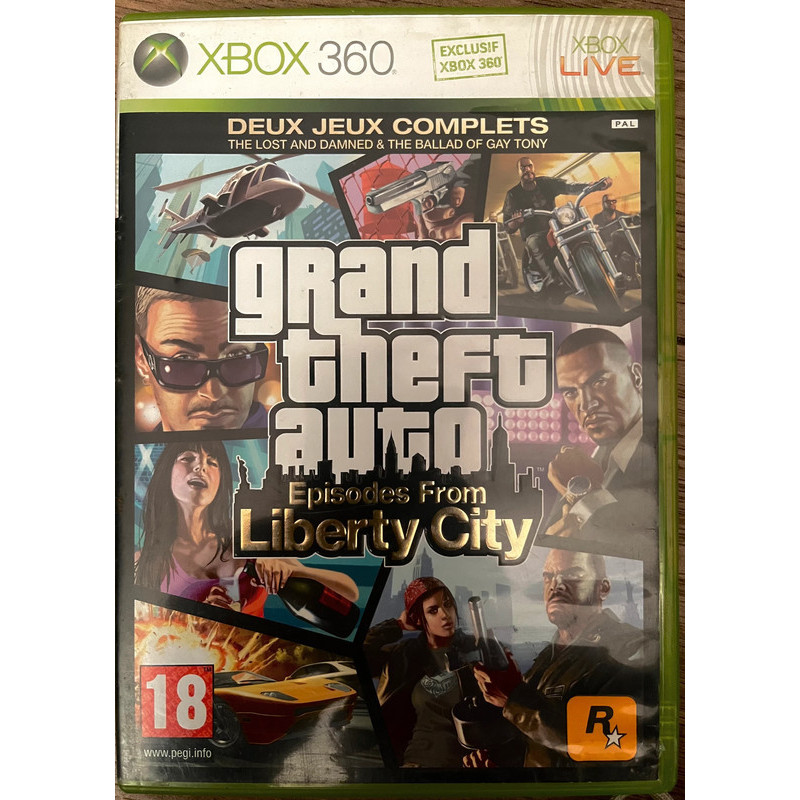 GTA episodes from liberty city pour 360