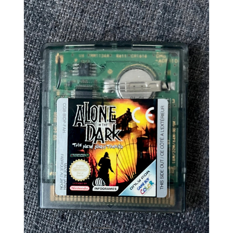 Alone in the dark pour Game Boy color Alone in the dark pour Game Boy color