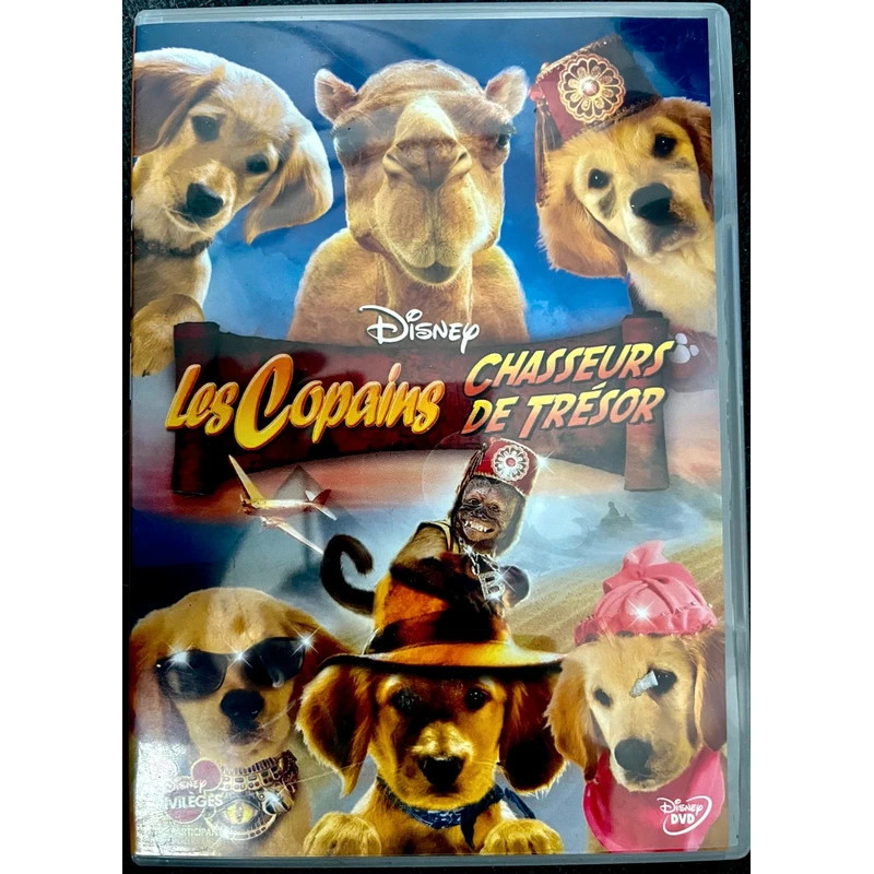 DVD Disney les copains chasseur de tresor