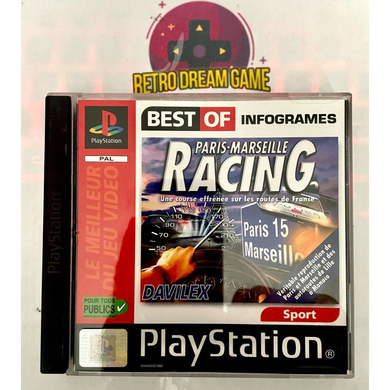 Paris marseille racing pour Playstation Paris marseille racing pour Playstation