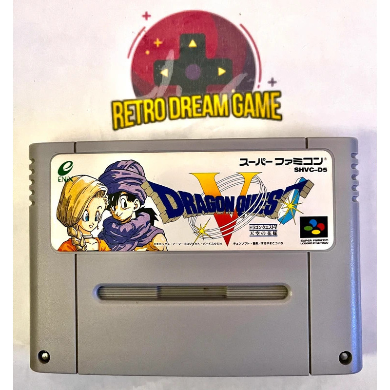 Dragon quest 5 pour Super nes japonaise Dragon quest 5 pour Super nes japonaise