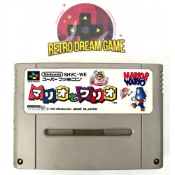 Mario & wario pour Super nes japonaise