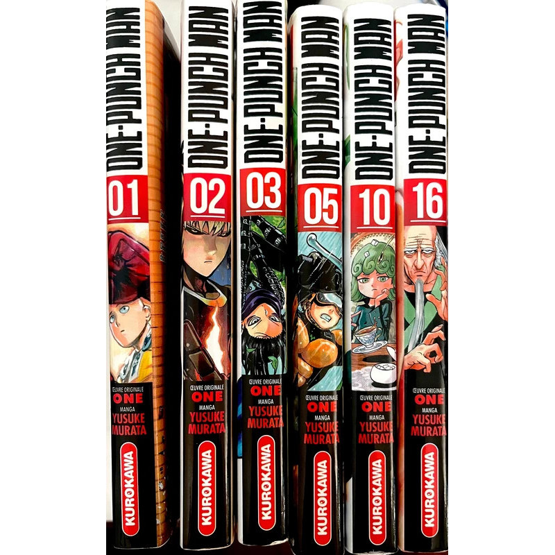 Lot de 6 manga One punch man