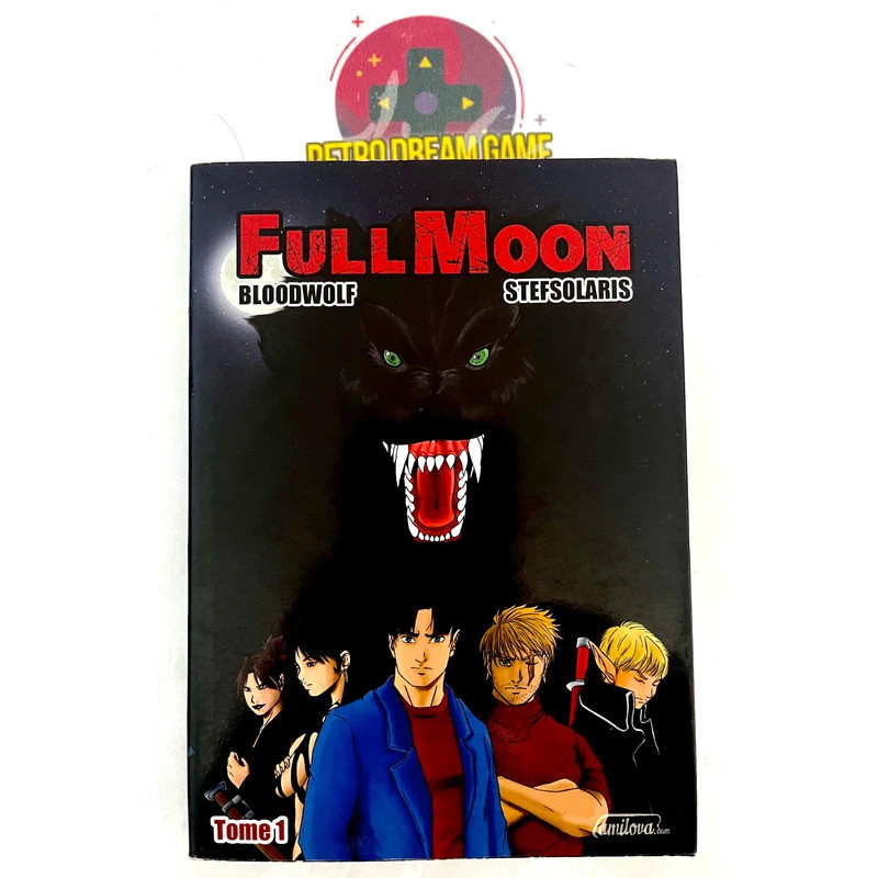 Manga full moon tome 1 dédicacée