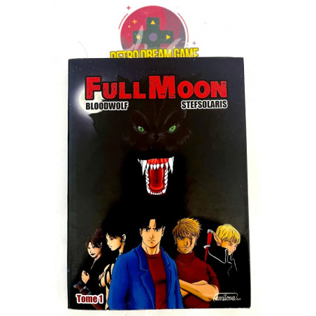 Manga full moon tome 1 dédicacée